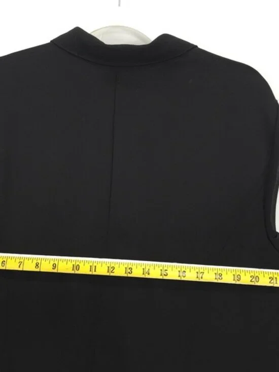 Black Skirt Suit Women 18 Embroidered Pleated Ruffle Church Feminine - Picture 7 of 7